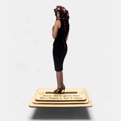 ME IN WOOD - Sagoma Decorativa Personalizzata